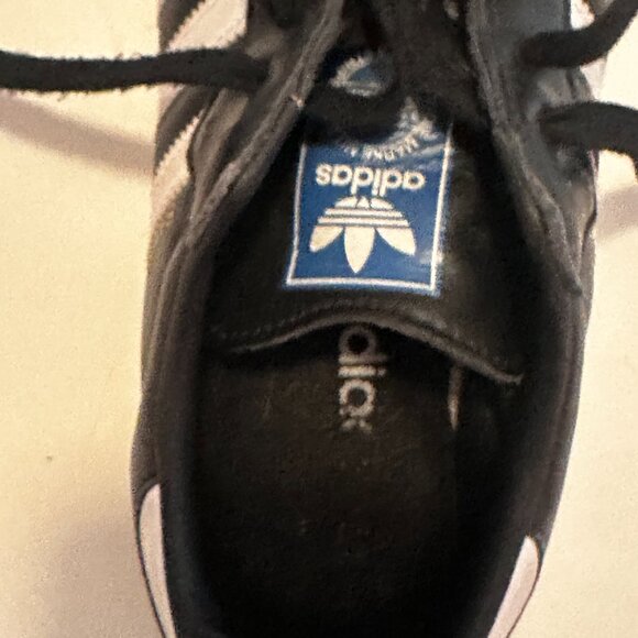 Adidas Samba Classic Sneakers Black White Gum Sole | US Women's 8 / US Men's 7 - Picture 12 of 14